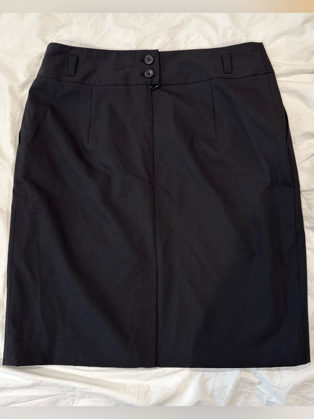 Banana Republic Classic Black Pencil Skirt - Women's Professional Skirt Sz 8